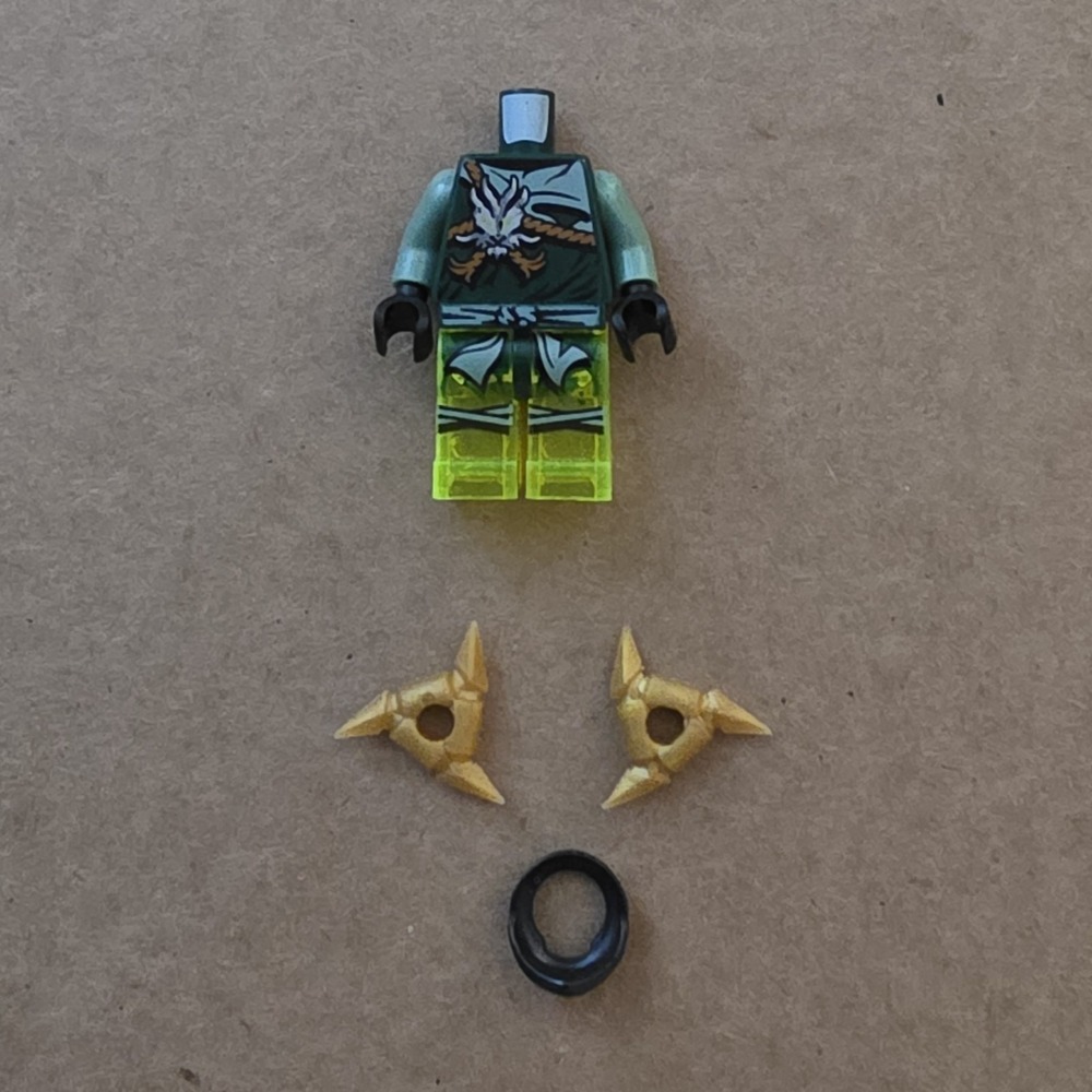 Lego Morro Minifigure Ninjago Possession 70743 njo0158 Green Ghost Ninja